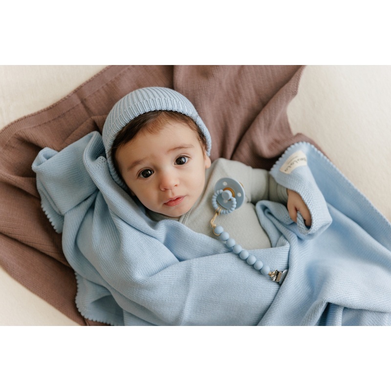 100% Cotton Organic Luxe Baby Blanket