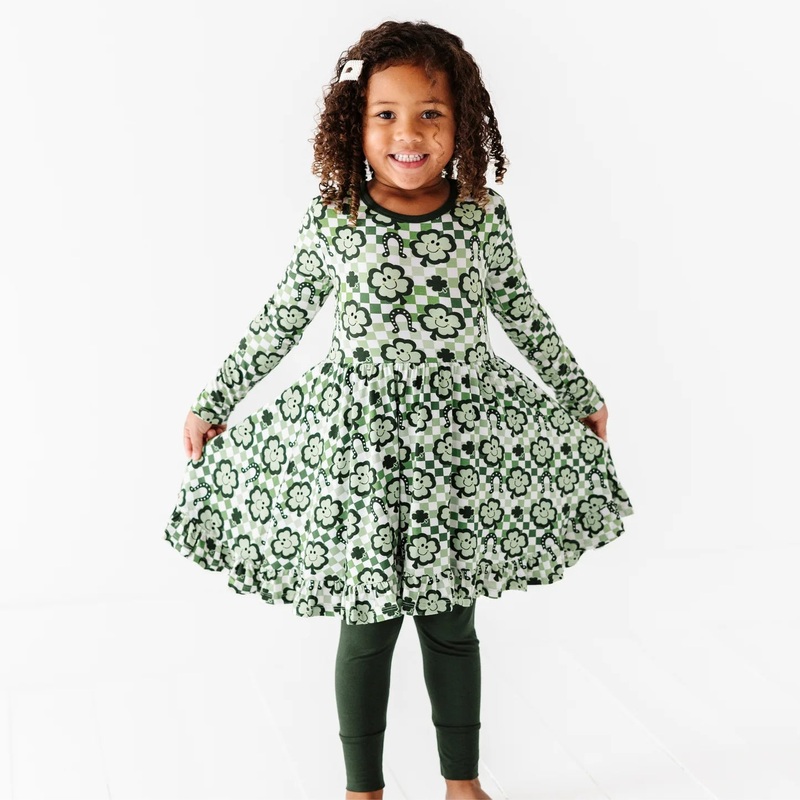 We Love To Paddy Peplum Set|2T|3T|4T|7-8