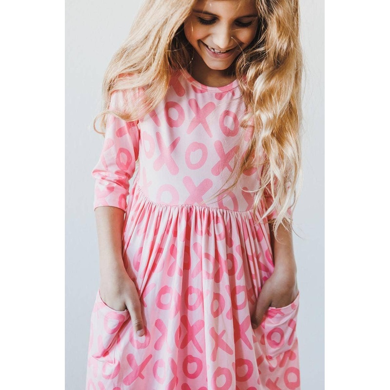 XOXO Pocket Twirl Dress|5/6|7/8|9/10