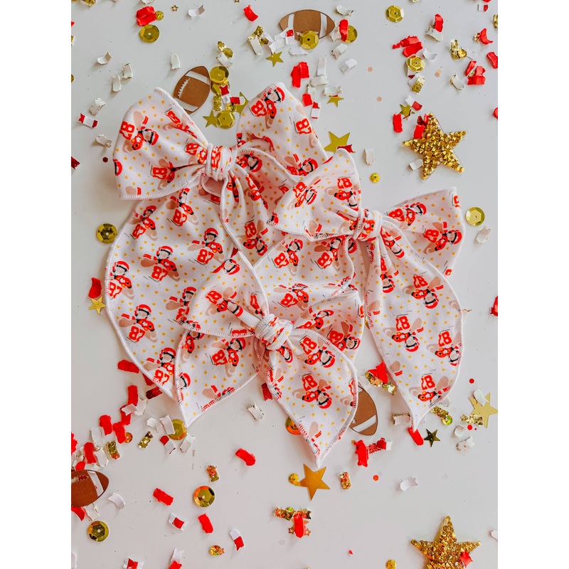 87 Heart Hands Bow|Oversized Bow
