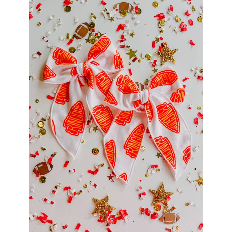 White Kingdom Oversized Bow