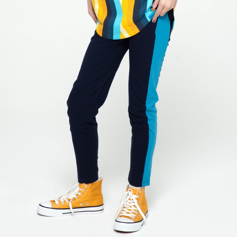 All-Day Leggings – Colorblock|Marine Navy/Wave Blue|XS/4-5|S/6-7|M/8-9|L/10-11|XL/11-12