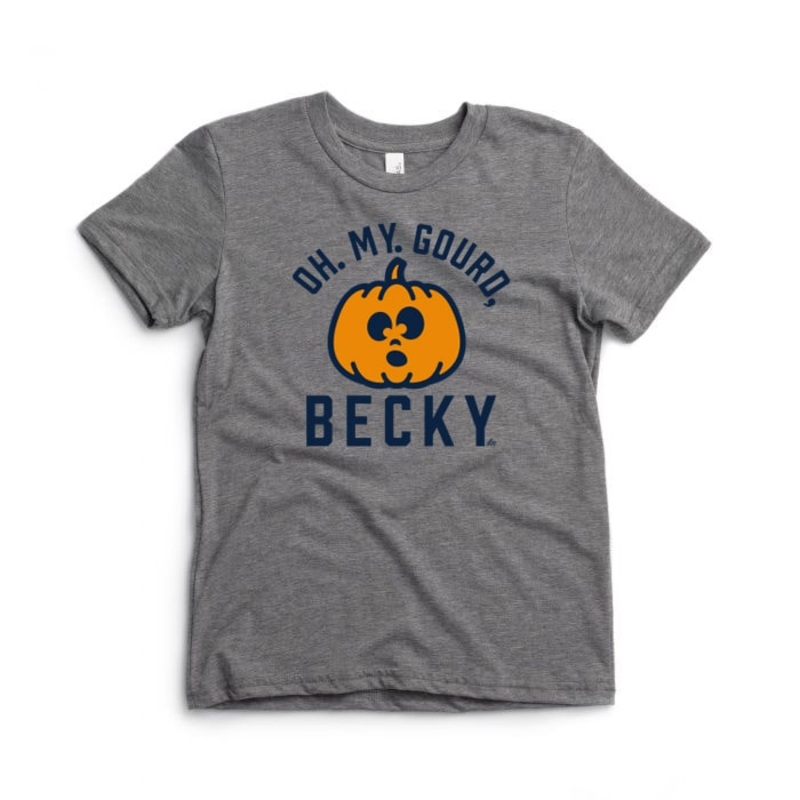 Oh My Gourd Becky Tee|3-6 Months|6-12 Months|12-18 Months|18-24 Months|2T|3T|4T|5T|Youth Small|White|Heather Grey