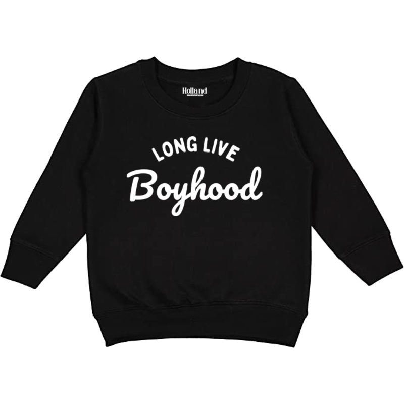 Long Live Boyhood|12/18|18/24|2/3|4/5|5/6|6/7|8/10|12/14|Crewneck|Hoodie