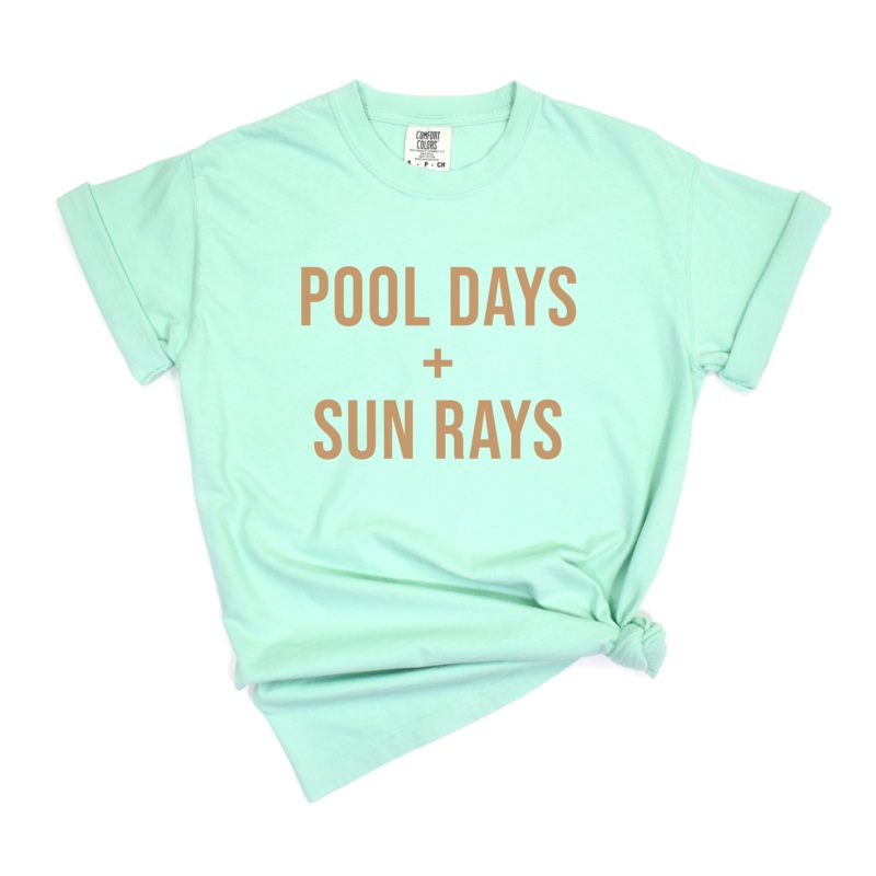 Pool Days + Sun Rays|2/3 (YXXS)|4/5 (YXS)|6/7 (YS)|8/10 (YM)|12/14 (YL)