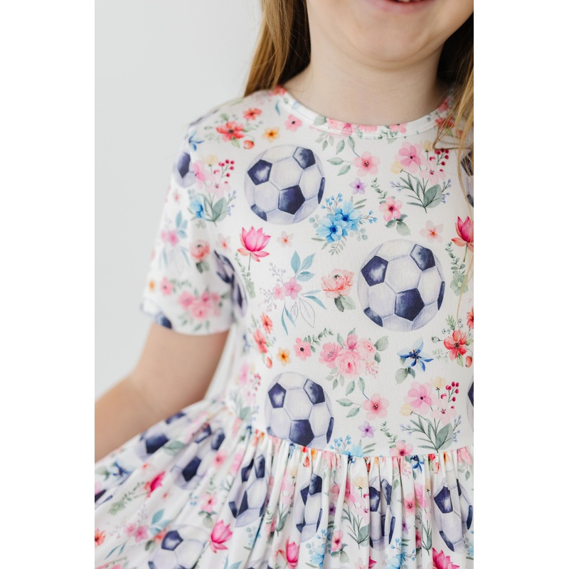 SALE Soccer Sweetie S/S Pocket Twirl Dress