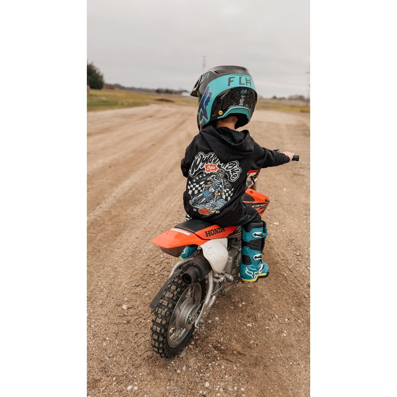 Wyld Dirtbike Crew Hoodie|12 Month (Zip Up)|18 Month (Zip Up)|2T|4T|5/6|Youth Small 6/7|Youth Medium 8|Youth Large