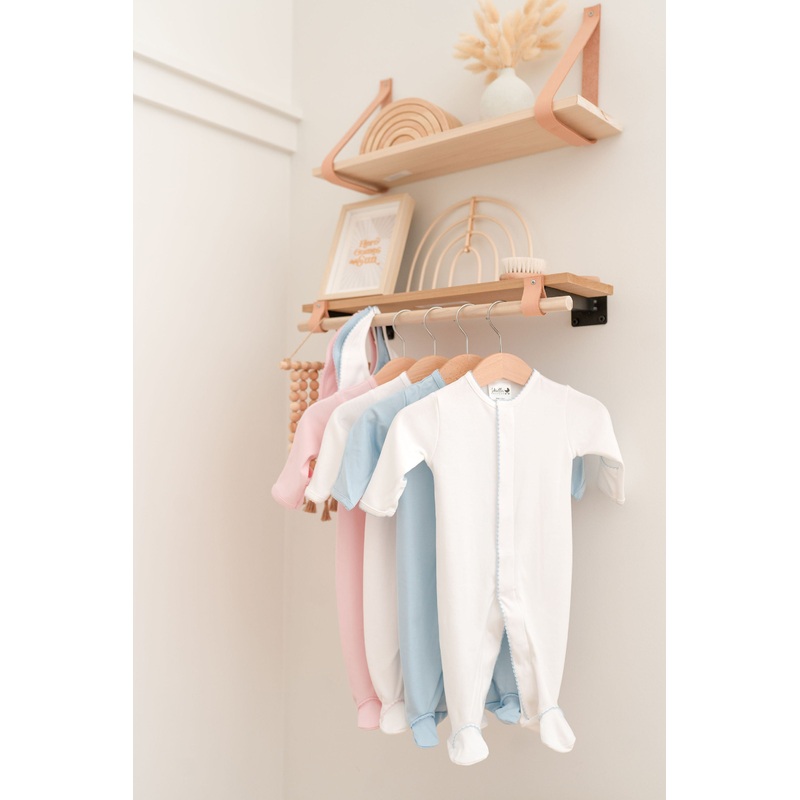 Stroller Society Premium Pima Cotton Footie – Infant apparel