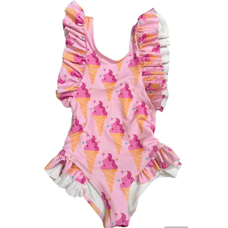 Tweenstyle by Stoopher – Ice Cream Ruffle Swimsuit