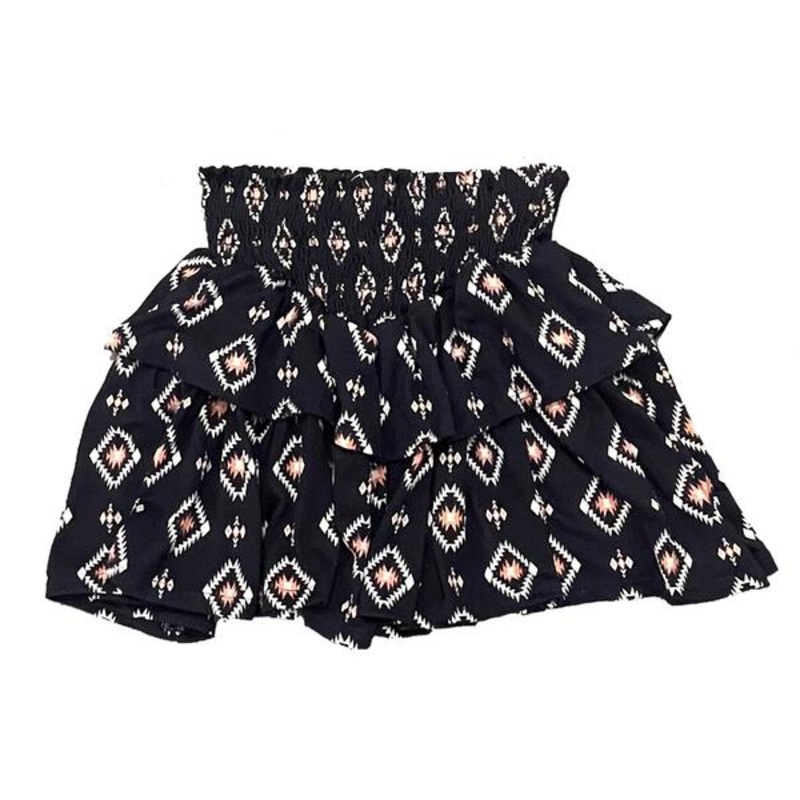 Tweenstyle – Diamond Print Smocked Skirt