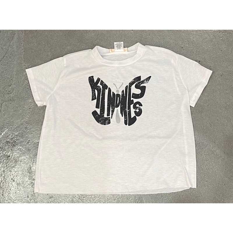 Tweenstyle – Kindness Butterfly – White Boxy Tee