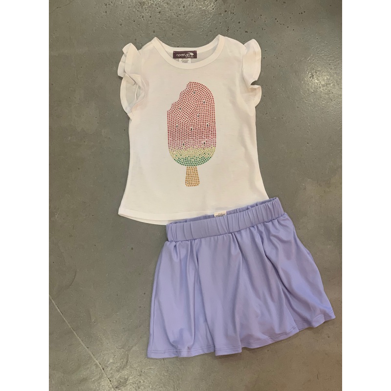 Tweenstyle – Lavender Skort|4|5|6|6x