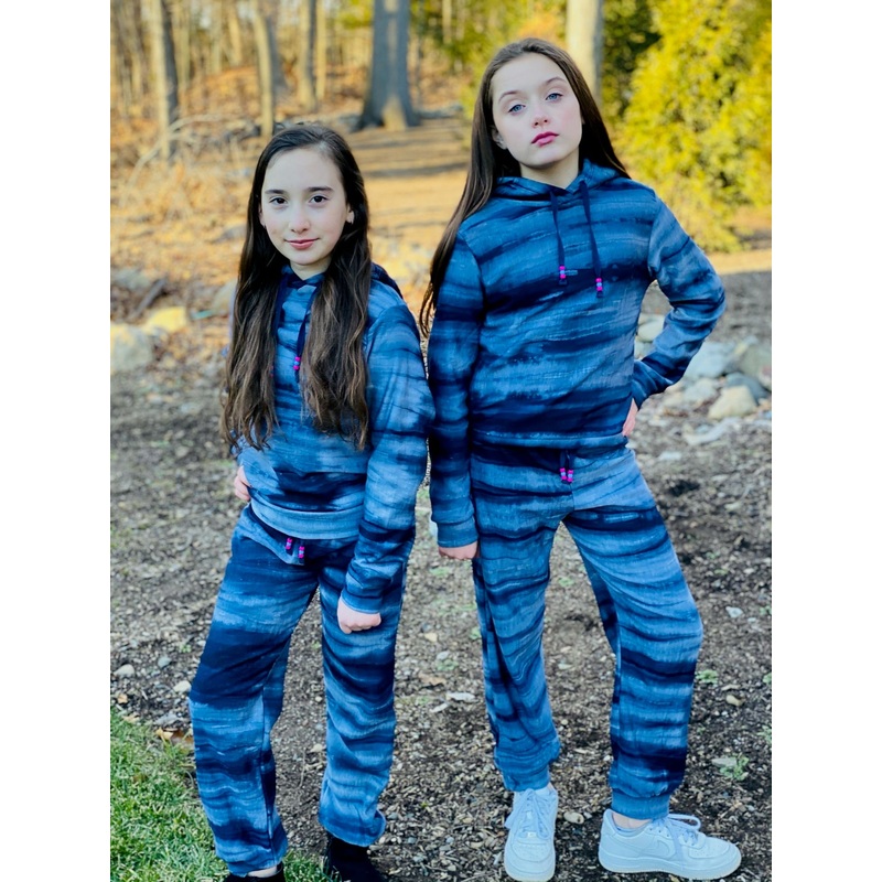 Tweenstyle – Navy Tie Dye Joggers