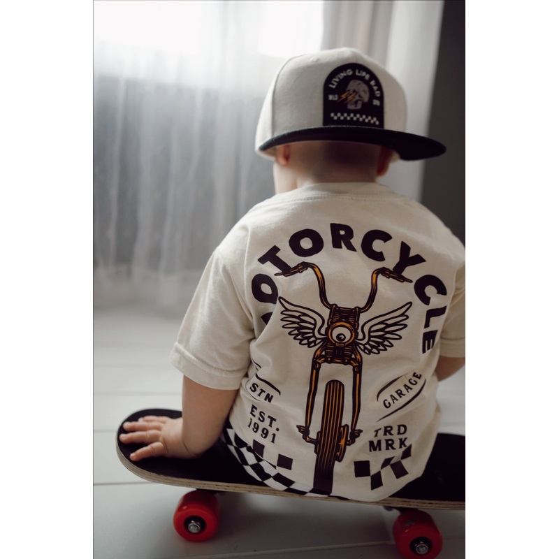 Vintage Moto Tee|6mo|12mo|18mo|2T|3T|4T|5/6