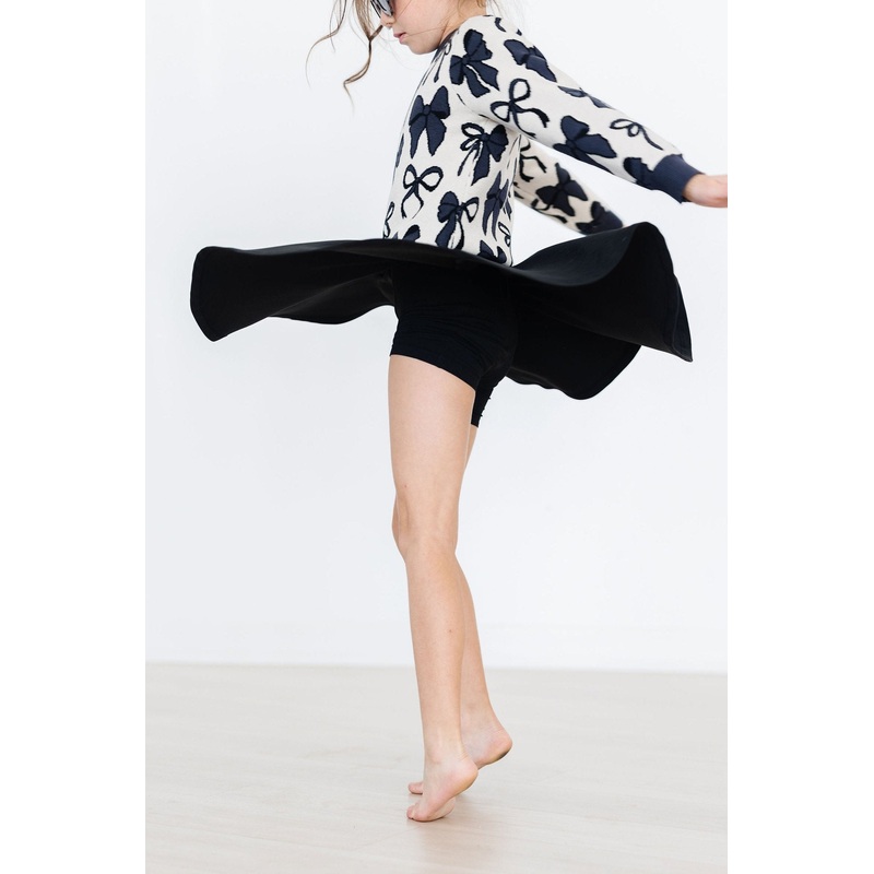 Black Twirl Skort|6-12M|12-24M|2T|3T|4T|5/6|7/8|9/10