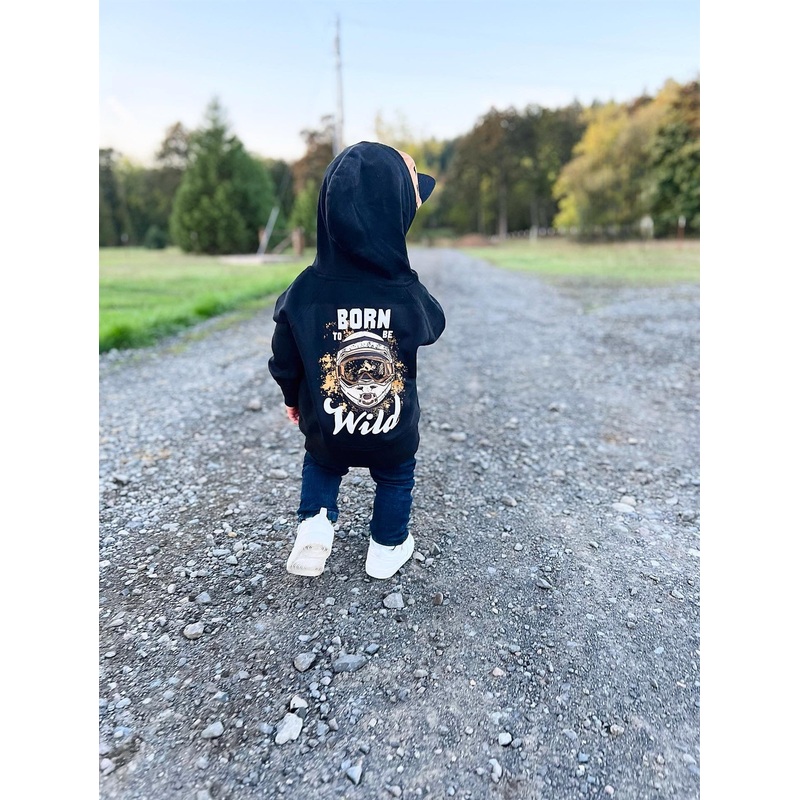 Born to be Wild Hoodie|2T|4T|5/6T|Youth small
