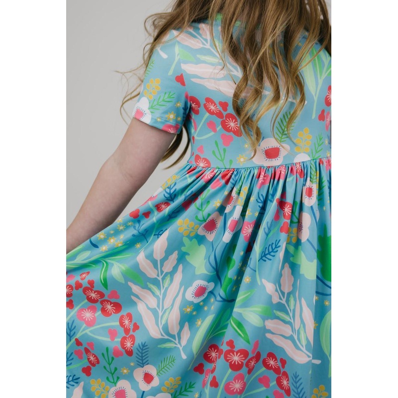 Spring Breeze S/S Pocket Twirl Dress