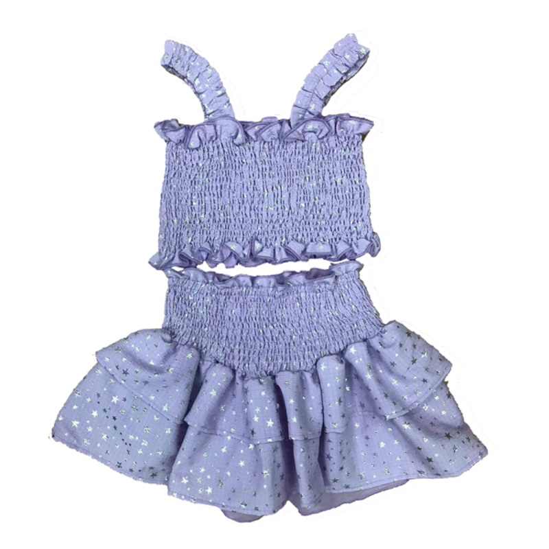 Tweenstyle by Stoopher – Mini Stars Smocked Set