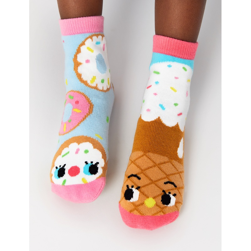 KIDS DONUT & ICE CREAM NO SLIP SOCKS