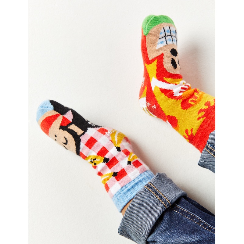 KIDS JULIUS & BOB NO SLIP SOCKS