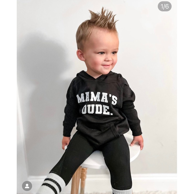 Mama’s Dude Hoodie|2T|4|5/6T