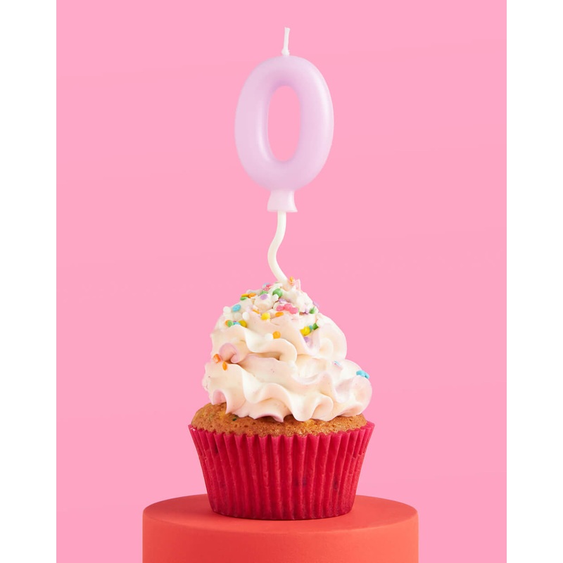 #0 Birth-YAY Candle – pastel bubble candle
