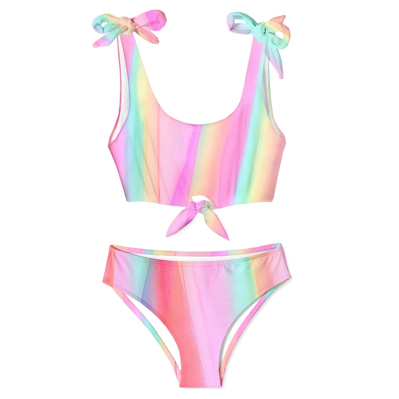 Happy Rainbow Bikini|4y|6y|8y|10y|12y|14y