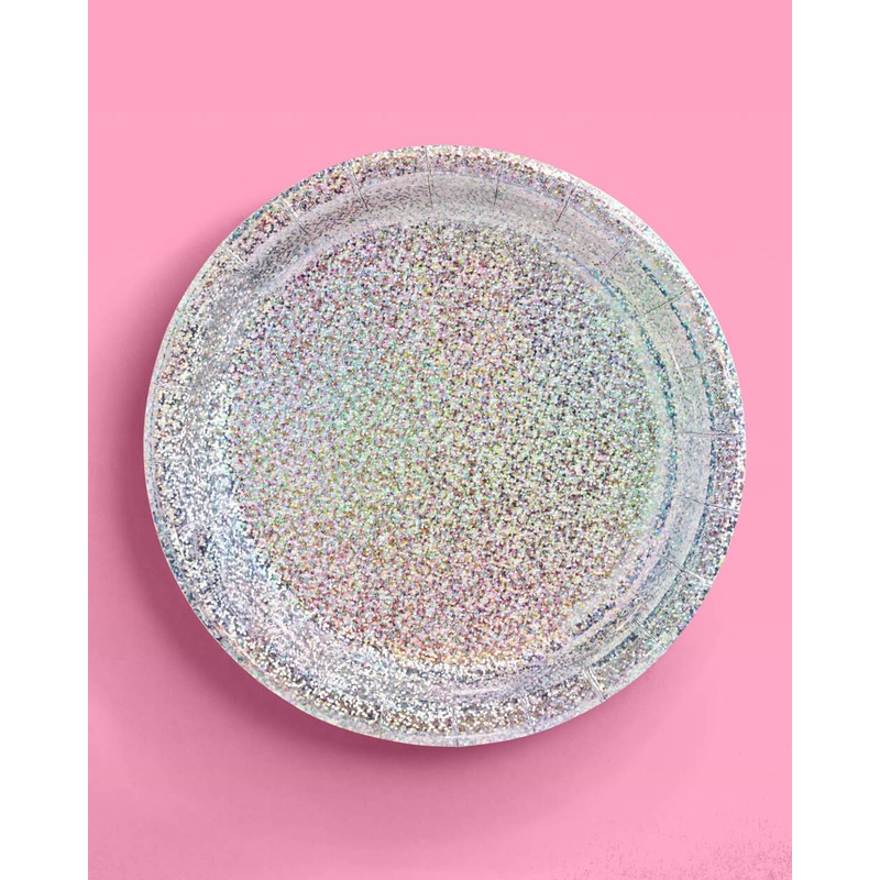 Shimmer Plates – 25 paper plates