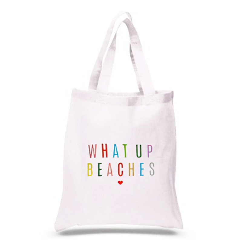 What Up Beaches Beach Bag