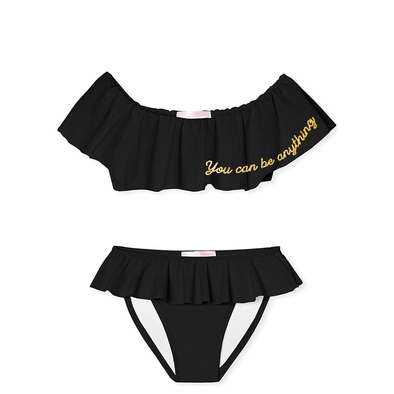 You Can Be Anything Black Bikini