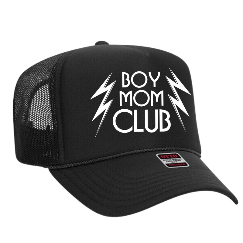Boy Mom Club trucker|BLACK|TAN|BLUE|MOCHA BROWN