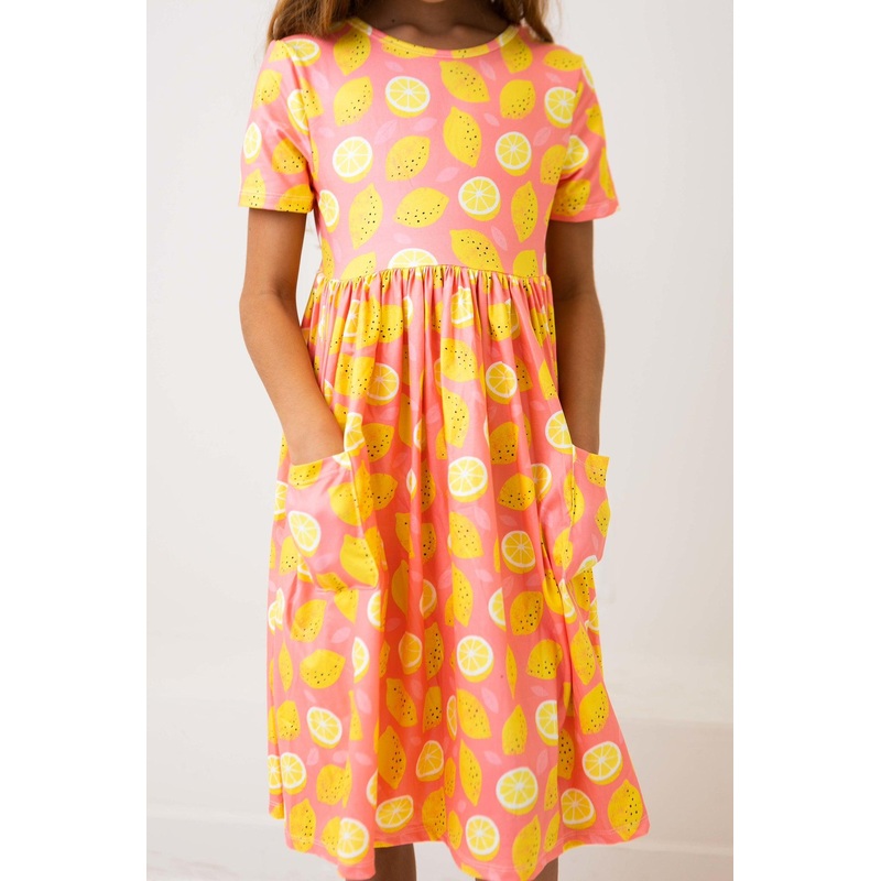 Lemon Squeezy S/S Pocket Twirl Dress