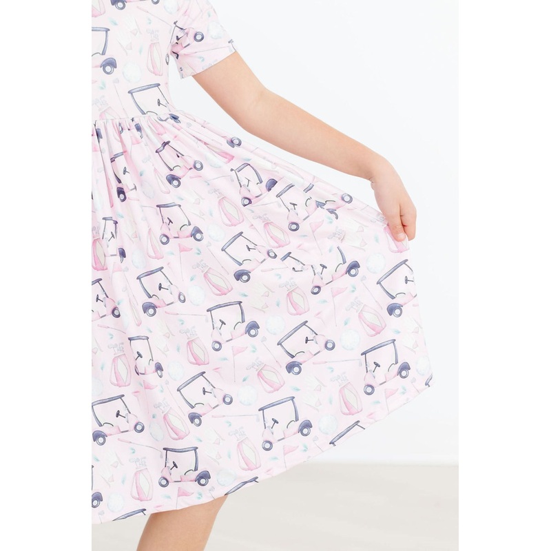 Tee Time S/S Pocket Twirl Dress