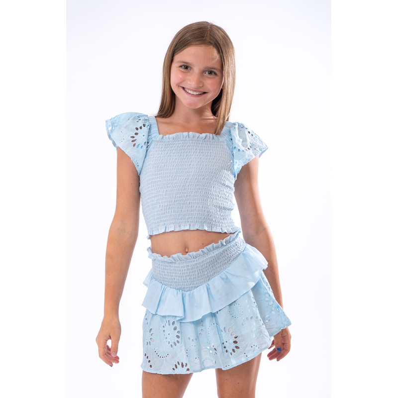 Tweenstyle by Stoopher – Light Blue Eyelet Set
