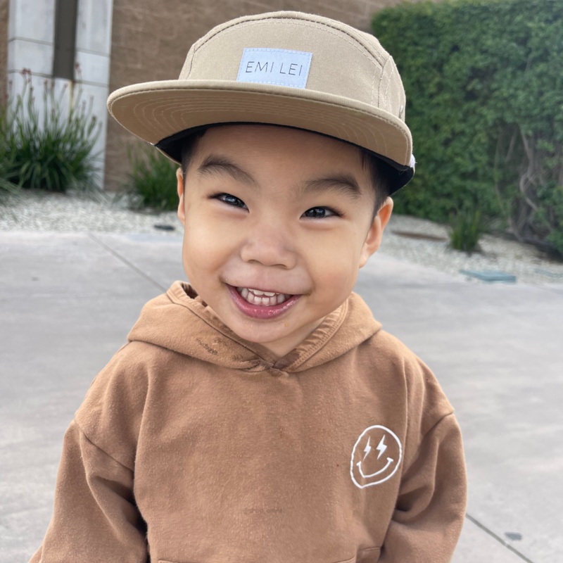 5 Panel Hat|Khaki|Small | 9-18 M|Medium | 18 M – 3 T