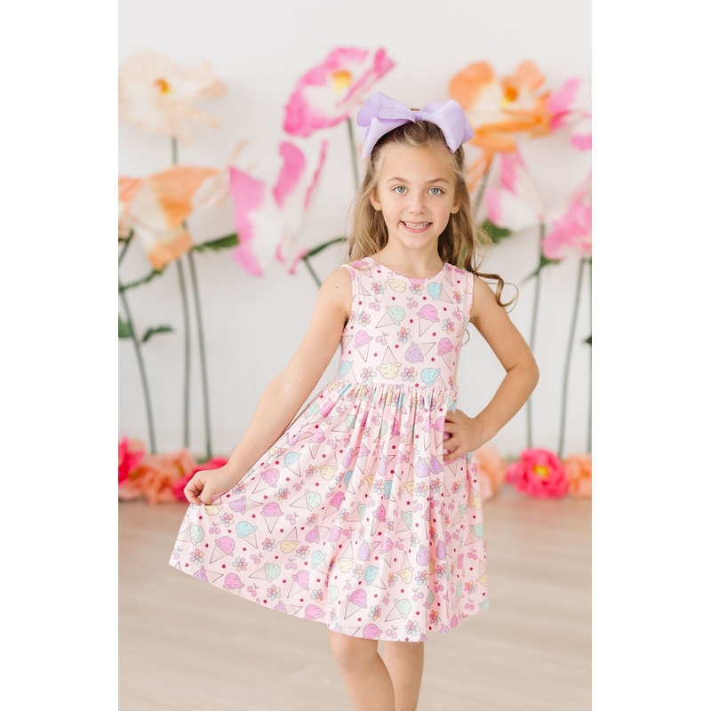 Ice Cream & Shout Tank Twirl Dress