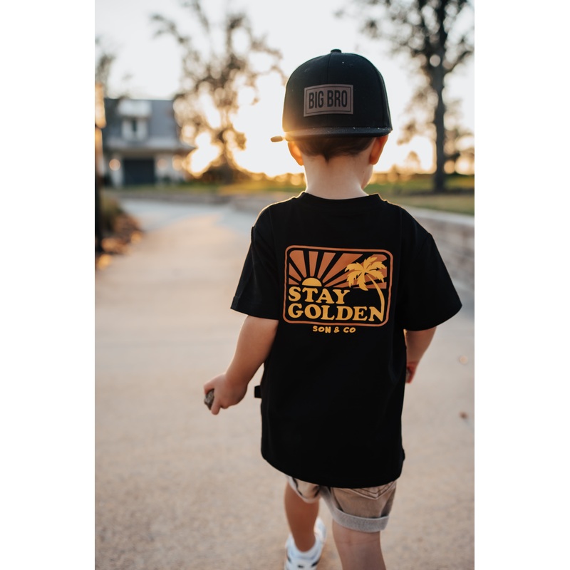 Stay Golden|12/18|18/24|2T|3T|4T|5T|Youth Small (6/7)|Youth Medium (8/10)