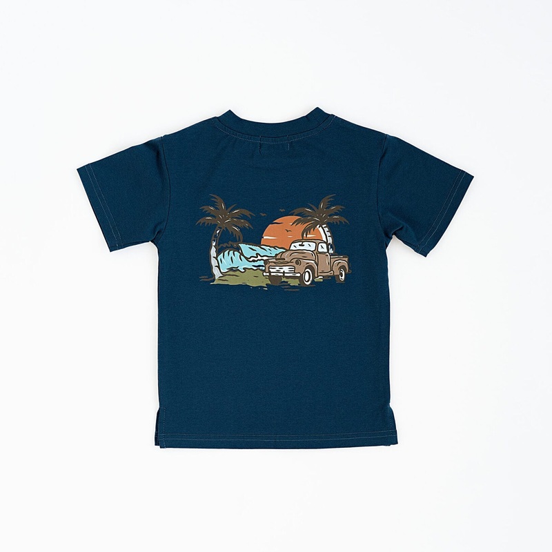 SUNSET RIDER TEE|6-12 months|12-24 months|2T|3T|4T|5T|6 Years