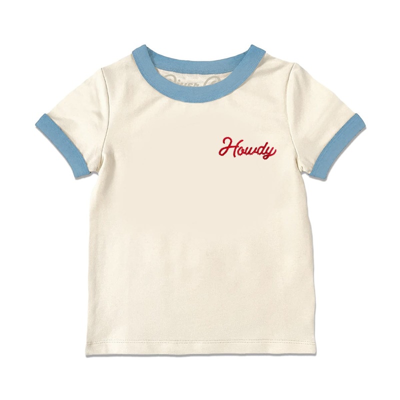Howdy Vintage Ringer (Youth)|2T|3T|4T|5/6T