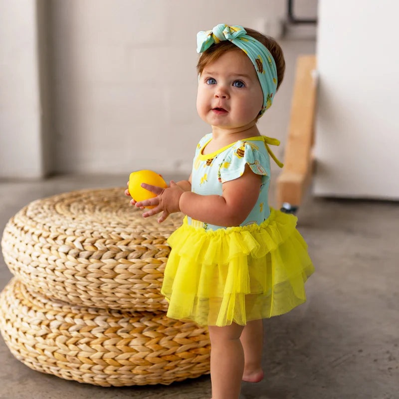 Lemonade Stands & Honey Bears Ballerina Tutu Onesie Dress