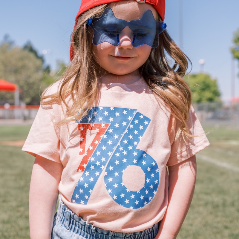 1776|2T|3T|4T|5T|Youth Small|Youth Med|Youth Large|Pink|White|Ice Blue|Natural|Peach