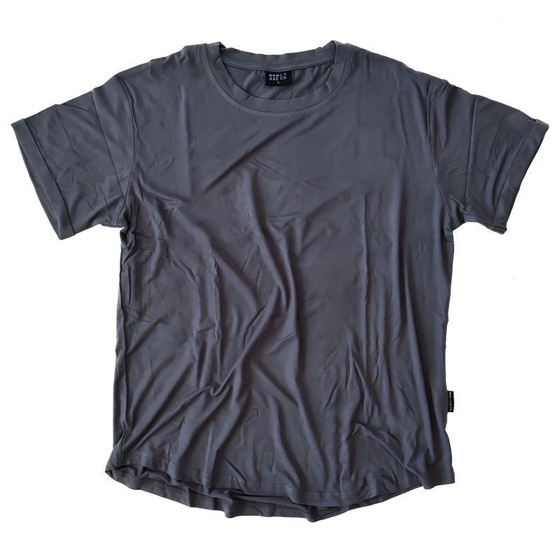 ADULT – BAMBOO BASIC TEE – STORM