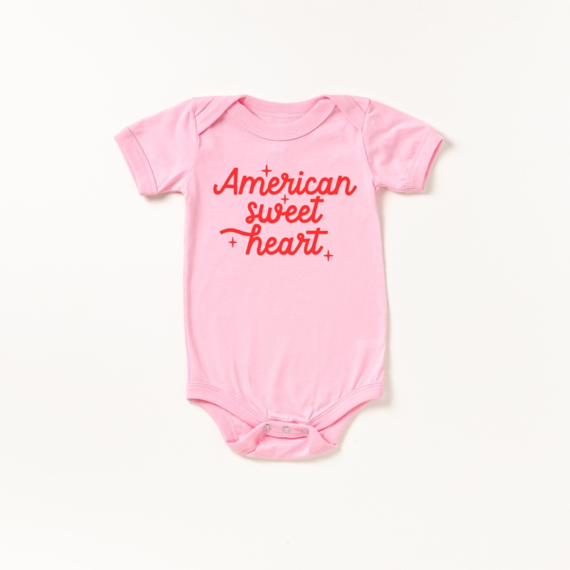American Sweetheart Infant Onesie
