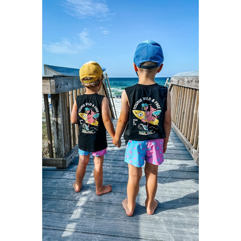 Young Wild & Free Tank|12/18|18/24|2T|3T|4T|5T|YS (6/7)|YM (8/10)|YL (12/14)