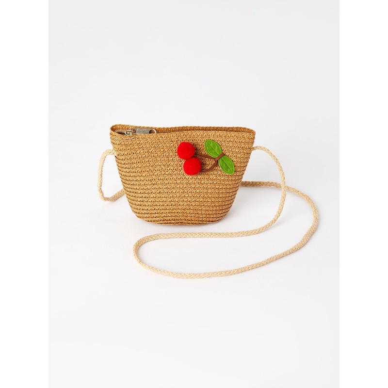 Charming Cherry Accent Crossbody Bag