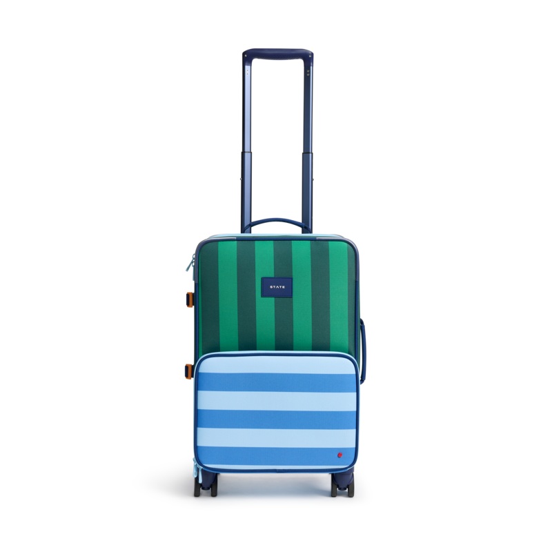 Logan Carry-On Suitcase|Stripe