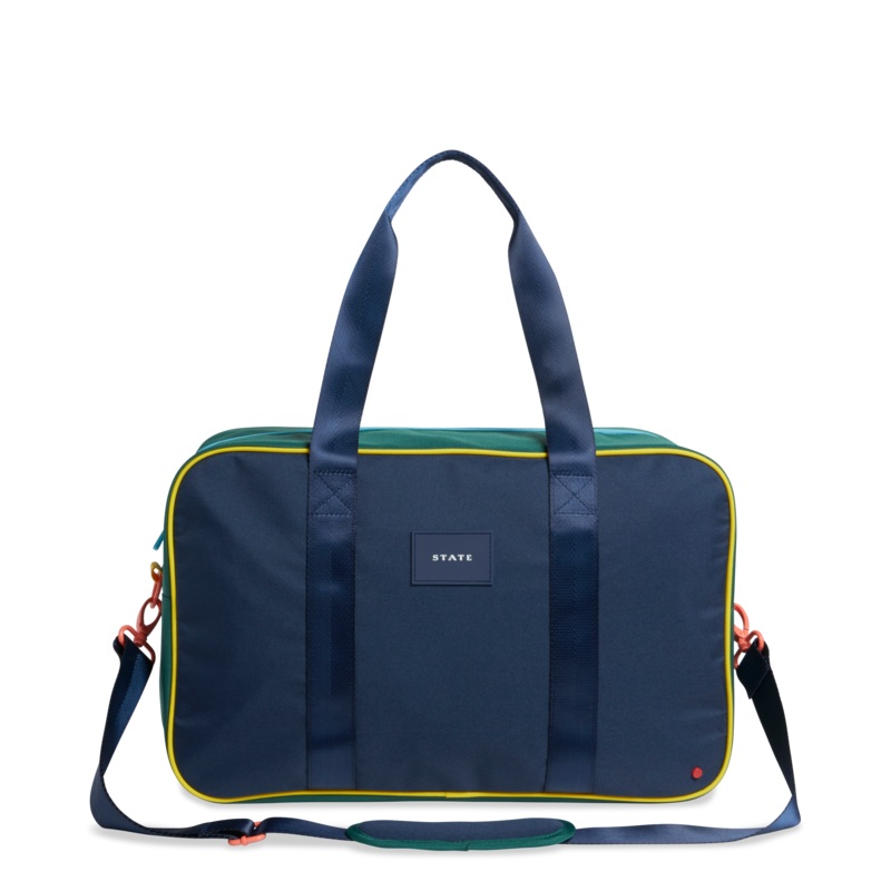Rockaway Duffle|Green/Navy