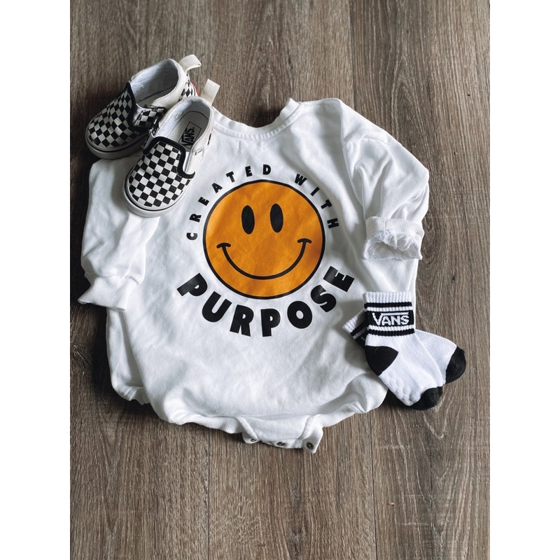 Created with Purpose Bubble Romper