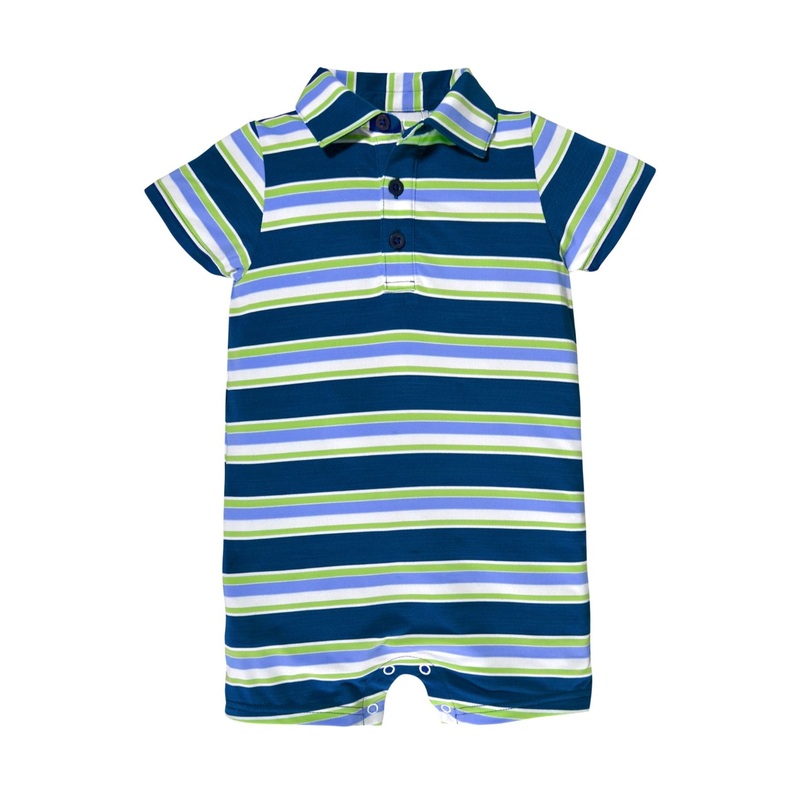 Ian Infant Boys’ Onesie Polo|3M (Ages: 0-3M)|6M (Ages: 3-6M)|12M (Ages: 6-12M)|18M (Ages: 12-18M)