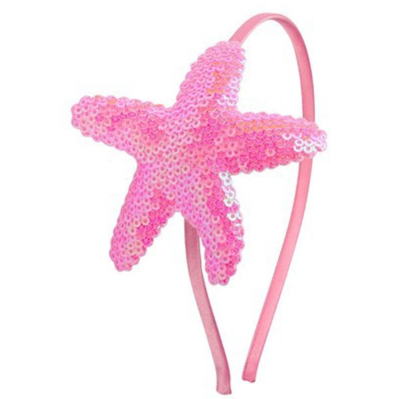 Pink Sequin Headband
